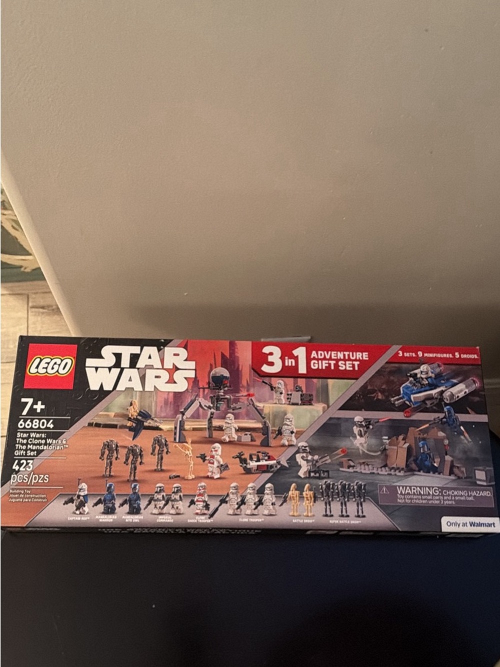 Star Wars LEGO 3-in-1 Adventure Gift Set – Red, Black, Brown